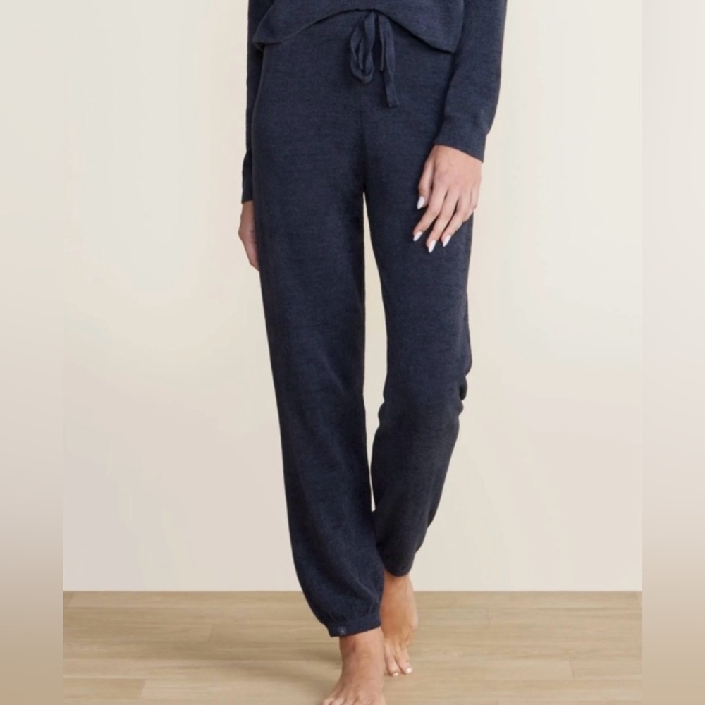 Barefoot Dreams black cozychic ultra lite loungewear sweats pajama pants.